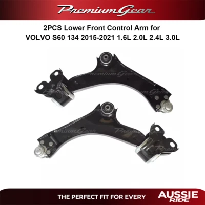2PCS Lower Front Control Arm for VOLVO  S60 134 2015-2021 1.6L 2.0L 2.4L 3.0L - image 1 of 4