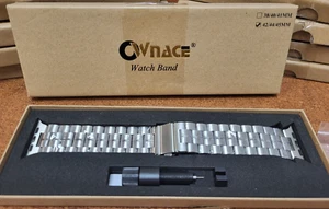 OWNACE Compatible With Apple Watch Band 42mm/44mm/45mm Series 7/6/5 - Picture 1 of 8