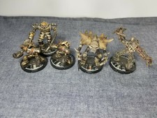 PRO PAINTED MAGE KNIGHT REBELLION BONE/BLADE/WOOD GOLEM. WIZKIDS. D&D. LOT