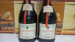 1x Vino 1968 Gattinara Giancarlo Travaglini 72cl 13% (4ref25) - Imagen 1 de 9