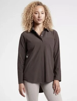 Athleta Urbanite Top 2.0 Size 3X Walnut Brown #981471 - Image 1 of 4