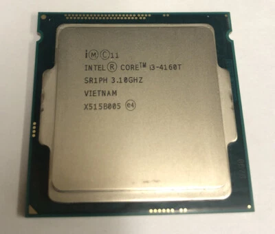 Intel Core i3-4160T SR1PH Processor CPU LGA1150 Dual Core, 4 Threads, 3.10 ghz - Image 1 of 2