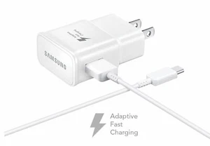Samsung Original Schnell Ladegerät & USB-C Kabel für Galaxy S9 S9 Plus 100% Original - Bild 1 von 9