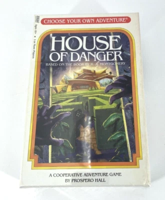 Choose Your Own Adventure: House of Danger Game - New Sealed - Free Shipping - Image 1 of 2