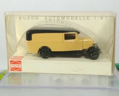Busch 47700 Ford Model AA beige/tan In Original Box - Image 1 of 4