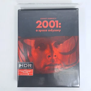 2001: A SPACE ODYSSEY 4K UHD +Blu-Ray +Limited Edition Slip Box Kubrick RARE/OOP - Picture 1 of 5