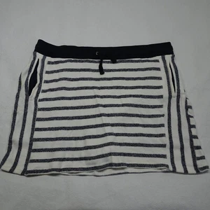 Gonna con coulisse nautica a righe Jones New York taglia XXL Skort *difetto - Foto 1 di 9