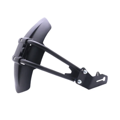 Guardabarros retro negro para guardabarros contra salpicaduras cubierta para moto todoterreno Foto 1 de 4