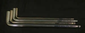 EIGHT Ball Point Hex Wrench Set Lot Of 4 / 6 8 10 mm Japan - Picture 1 of 3