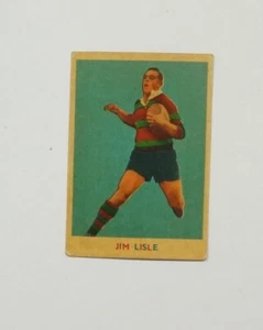1963 Scanlen's Rugby League Jim Lisle South Sydney Rabbitohs card #16 - Picture 1 of 4