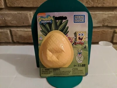 New Mega Bloks Spongebob Squarepants Easter Blind Bag Toy Mini Figure Rabbit - Image 1 of 3