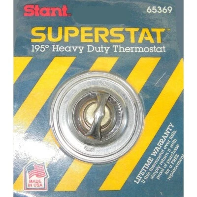 Termostato refrigerante motor Stant 65369 Superstat 195° F (90° C) - Hecho en EE. UU. Foto 1 de 2