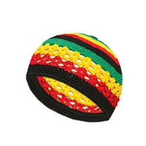 Solid Color Crochet Beanie Hats Stretchy Cotton Skull Cap Kufi Hat for Muslim. - Picture 1 of 22