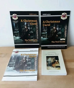 A Christmas Carol CGP GCSE 9-1 English Workbook & Text Guide Guide  Bundle - Picture 1 of 9