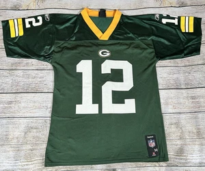 NFL Green Bay Packers Aaron Rodgers #12 Jersey Men’s Medium NFL Reebok Mesh Top - Picture 1 of 13