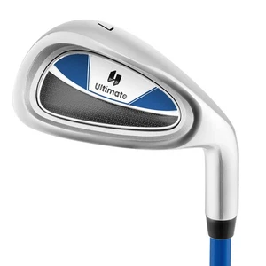 33" Junior #7 Iron for Kids w/Fiberglass Shaft & Headcover Individual Gold Club - Picture 1 of 10