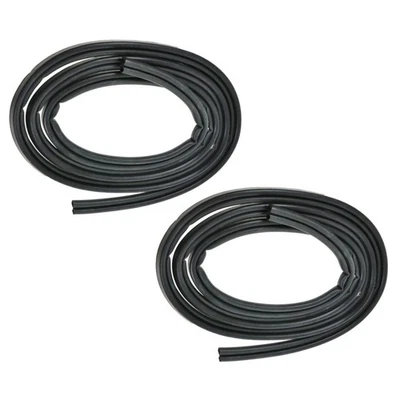 Rubber Door Weatherstrip Seals Set Pair for Cavalier Caprice Pickup Truck S10 - Image 1 of 4