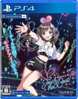 PS4 Kizuna AI Touch the Beat! Sony PlayStation 4 Free Ship w/Tracking# New Japan - Image 1 of 4