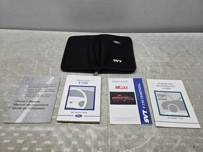 2001 Ford SVT Lightning Owners Manual Guide Book 01 SVT F150 Lightning Booklet - Image 1 of 4