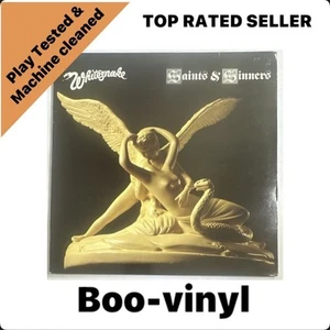 Whitesnake - Saints and Sinners Vinyl LP 1982 Libertu LBG 30354 EX / VG+ - Picture 1 of 8