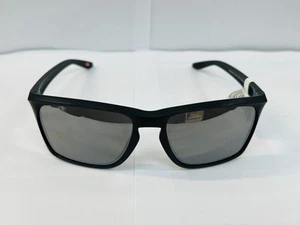 Gafas de sol Oakley OO9448-0357 57/17 142 para hombre negras mate SYLAS PRIZM nuevas - Imagen 1 de 8