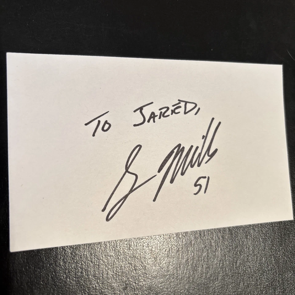 Sam Mills - CFBHOF 和 PFBHOF,2005 年去世,享年 45 岁,新奥尔良圣徒 — 第 1/1 张图片