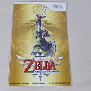 The Legend of Zelda: Skyward Sword Nintendo Wii book ONLY instruction  - Picture 1 of 5