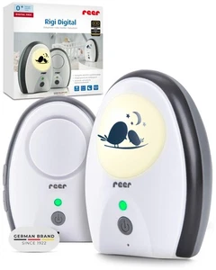 reer Rigi Digital Babyphone | 300 m Reichweite | Mit Nachtlicht und Gegensprechf - Bild 1 von 9