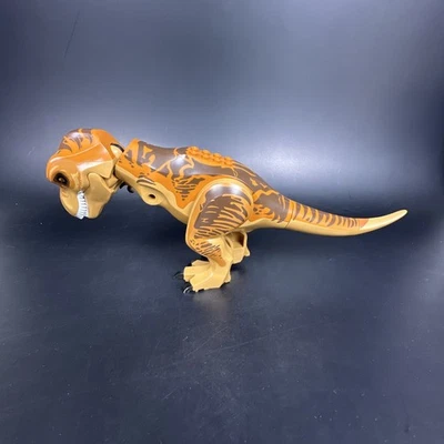 TYRANNOSAURUS REX t-rex 乐高人偶 2010 侏罗纪世界公园 75918 无臂 — 第 1/4 张图片