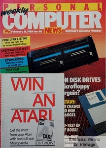Noticias de Computadora Personal - 1984 - Nº 48 - Unidades de disco Dragon - Imagen 1 de 3