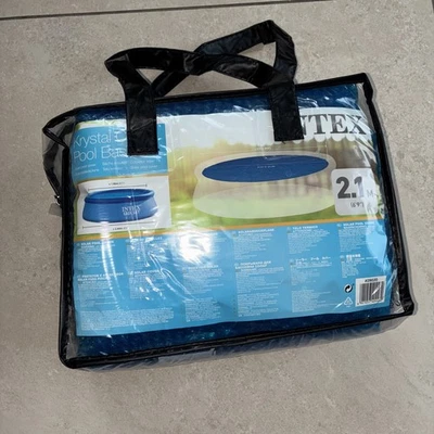 Intex 2.1m Round Solar Pool Cover   - Image 1 of 2