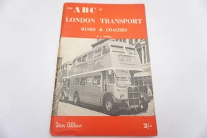1950 abc London Transport Railways Book No. 1 Ian Allan Unused  - Foto 1 di 8