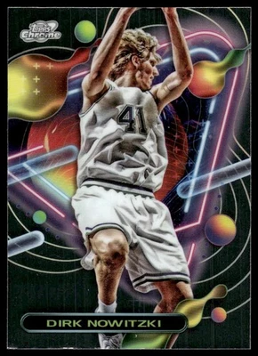 2023-24 Topps Chrome Cosmic #32 Dirk Nowitzki - Image 1 of 2