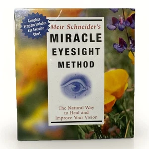 MEIR SCHNEIDER'S~MIRACLE EYESIGHT METHOD~1996 NEW SEALED 3 CD SET~VISION HEALING - Picture 1 of 3