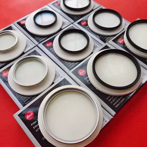 UV-Filter schwarz/silber für Leica E39 E43 E46 E49 E52 E55 E60 E62 E67 E82 UVa II - Bild 1 von 22
