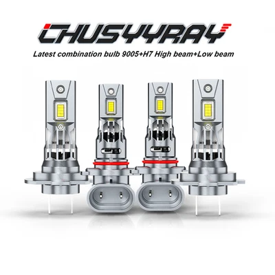 Kit combinado 9005 H7 faros LED haz alto bajo para Mazda CX-7 2007-2010 2011 2012 Foto 1 de 4