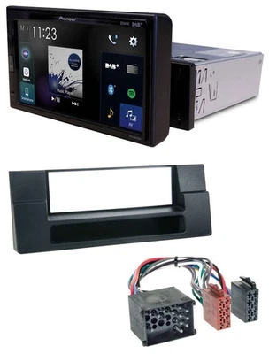 Pioneer DAB MP3 Bluetooth USB Autoradio für BMW X5 E53 5er E39 Rundpin Ablagefac - Bild 1 von 4