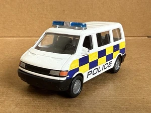 Unbranded Volkswagen T4 LOOK Police Van, 1:43 Scale, Die Cast, White. - Picture 1 of 8