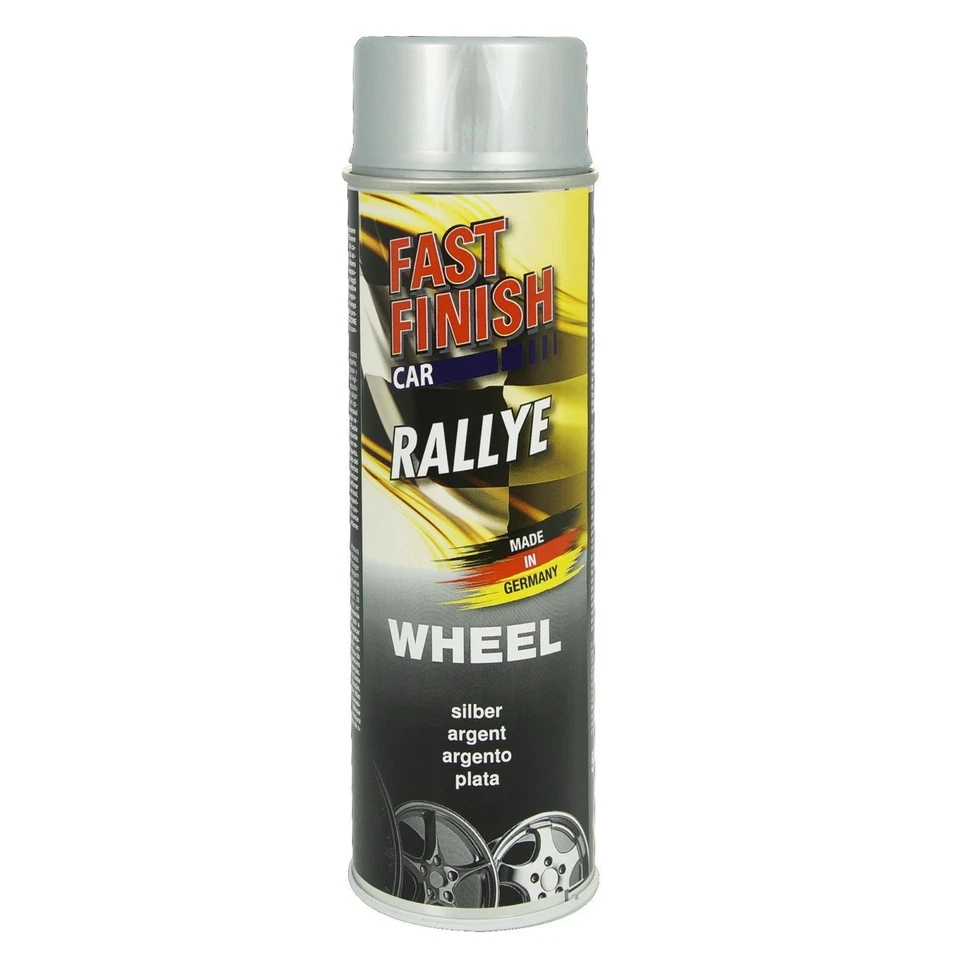 Rallye Felgenlack silber FastFinish Spray 500ml - Bild 1 von 1