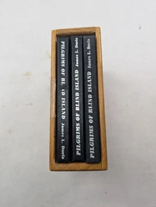 Die Pilger von Blind Island Die Trilogie von James L Davis 1986 SIGNIERTE Bücher 1-3 - Bild 1 von 5