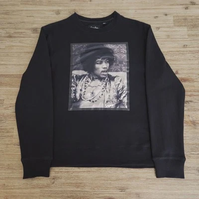 Sean John Jimmy Hendrix Sweatshirt Pullover Black Vintage Y2K Men's Medium  - Image 1 of 4