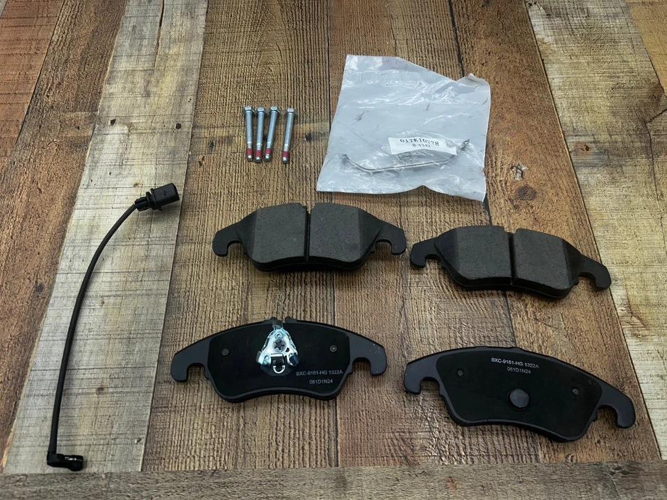 Juego de pastillas de freno delanteras para 08-17 Audi A4 Quattro A5 allroad S4 S5 Base Avant BR41X3 Foto 1 de 4