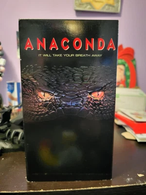 Anaconda VHS (1997) "Closed Caption"  - Image 1 of 4
