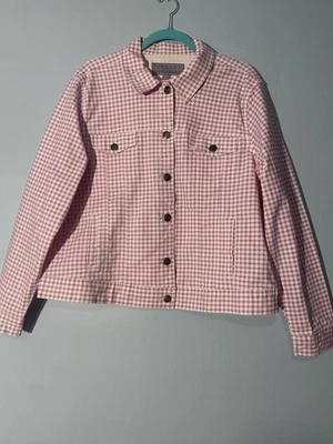 Chaqueta vaquera Laura Scott XXL lila guinga Foto 1 de 4