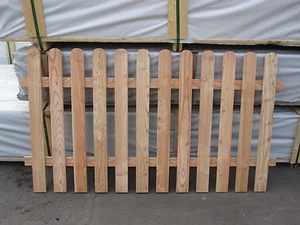 20 Stück 180x80 cm Lärche Holzzaun Zaun Gartenzaun Friesenzaun Vorgartenzaun - Bild 1 von 1