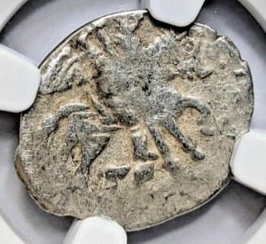 Ivan IV The Terrible Russia NGC VF35 Silver Kopek AD 1533-1584 Horse Coin Tyrant - Picture 1 of 12