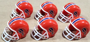 NFL Buffalo Bills Helmets (Set of 6 - Throwback) - Picture 1 of 2