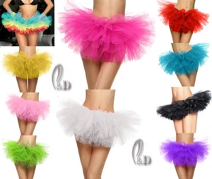 AU SELLER Adults Teens Ballet Dance Party Costume 5 Layered Tutu Skirt da017 - Picture 1 of 22