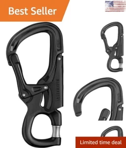 Heavy-Duty Carabiner - Connector for Double Lanyard - Auto Locking System - Photo 1/6