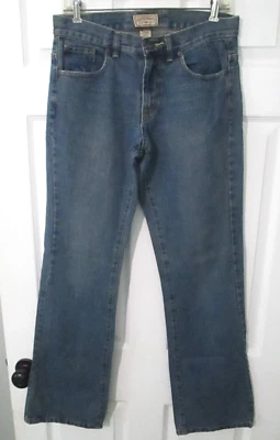 Vtg Steve and Barry's Women's Denim Boot Cut Blue Jeans size 6   30" x 32" - Image 1 of 4